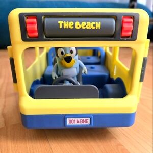 Bluey Toy Bus with Figure